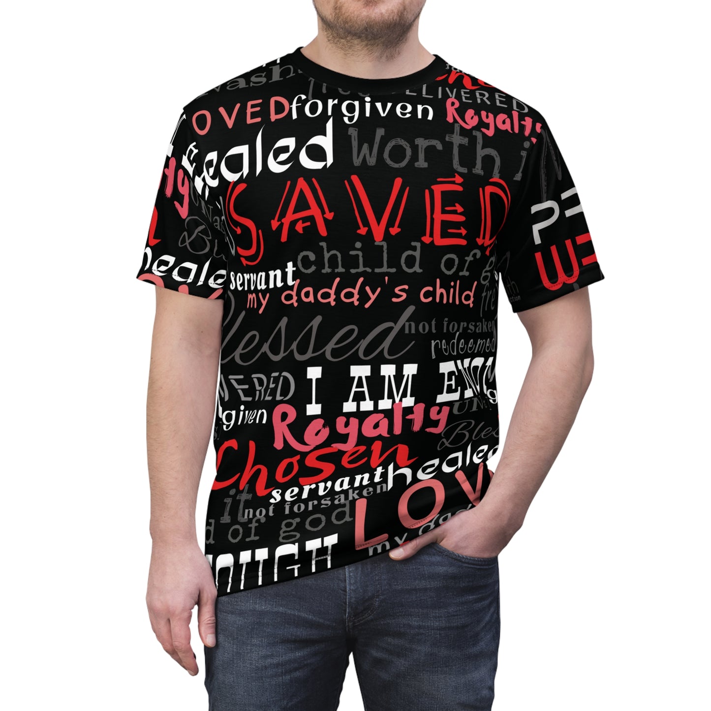 SAVED - Black Tee