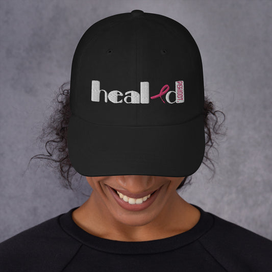 HEALED Breast Cancer hat #5 - Healed/Periodt Collection