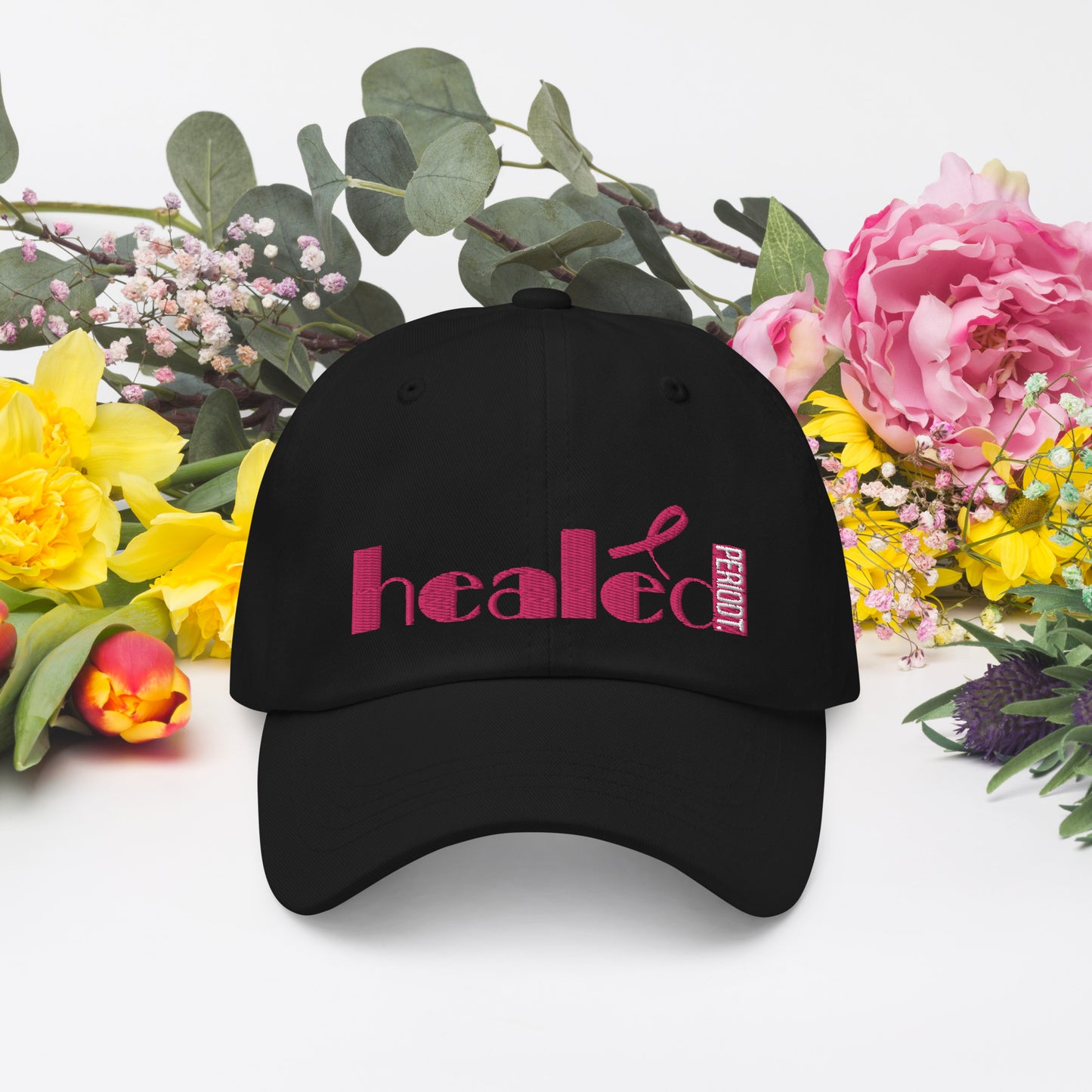 HEALED Breast Cancer Hat #4 - Healed/Periodt Collections