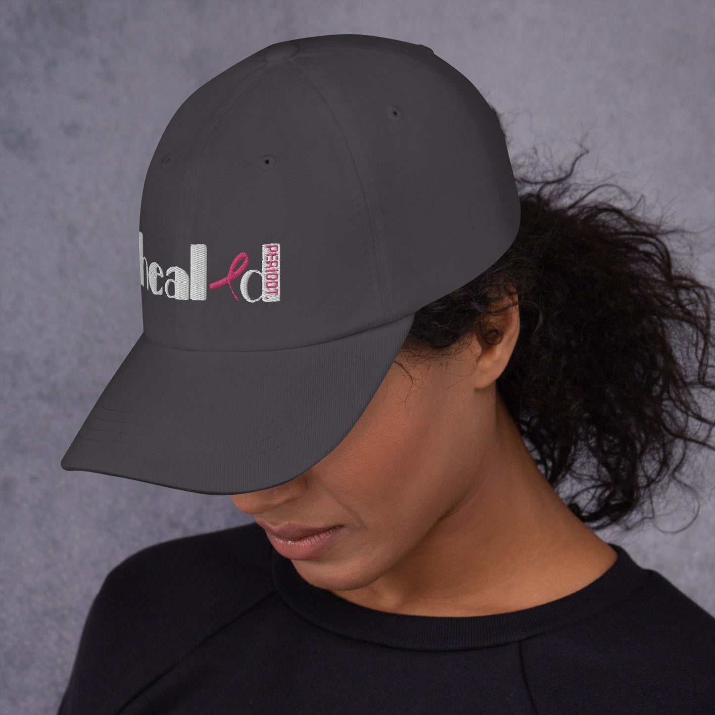 HEALED Breast Cancer hat #5 - Healed/Periodt Collection