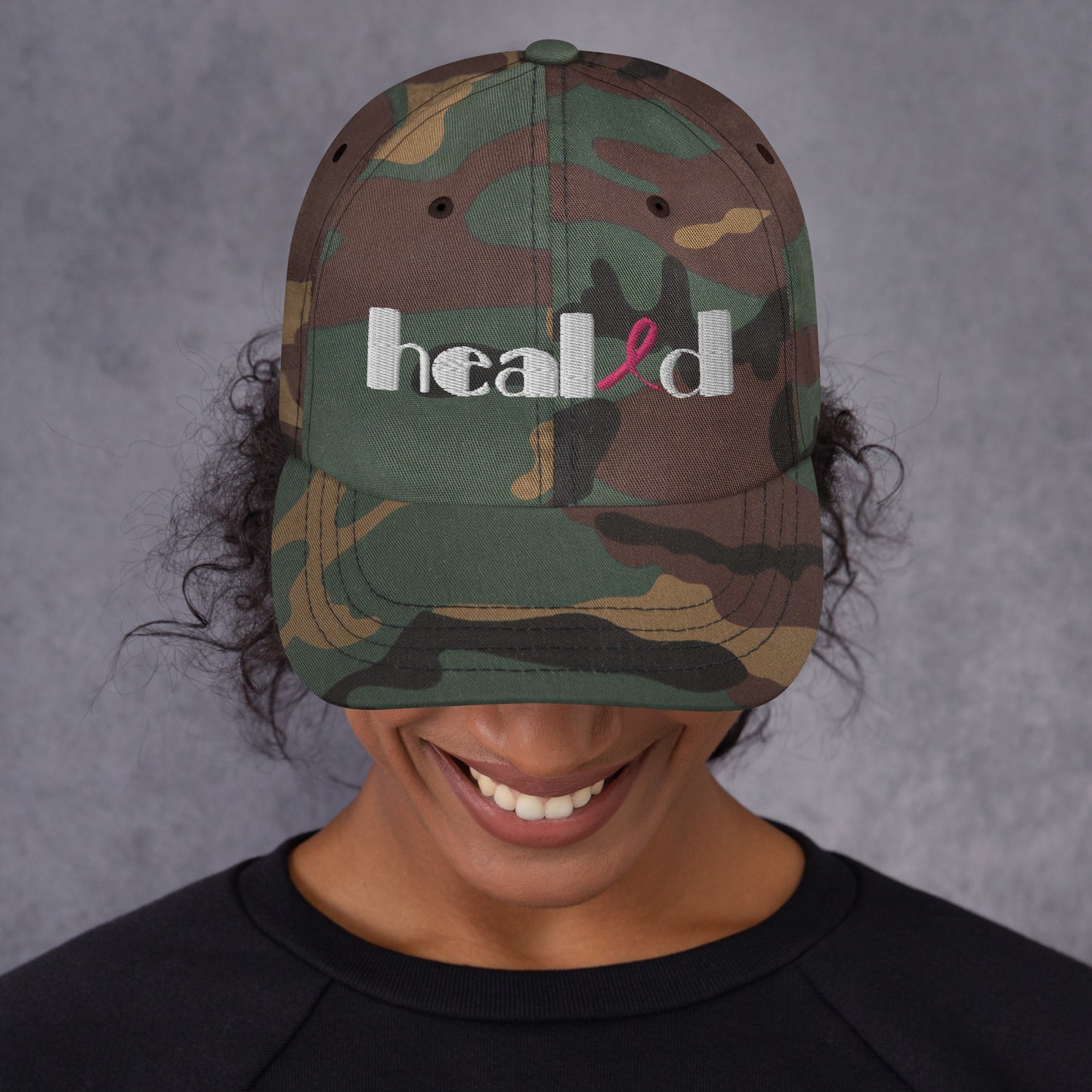 HEALED Breast Cancer Hat #1 - Healed Collection