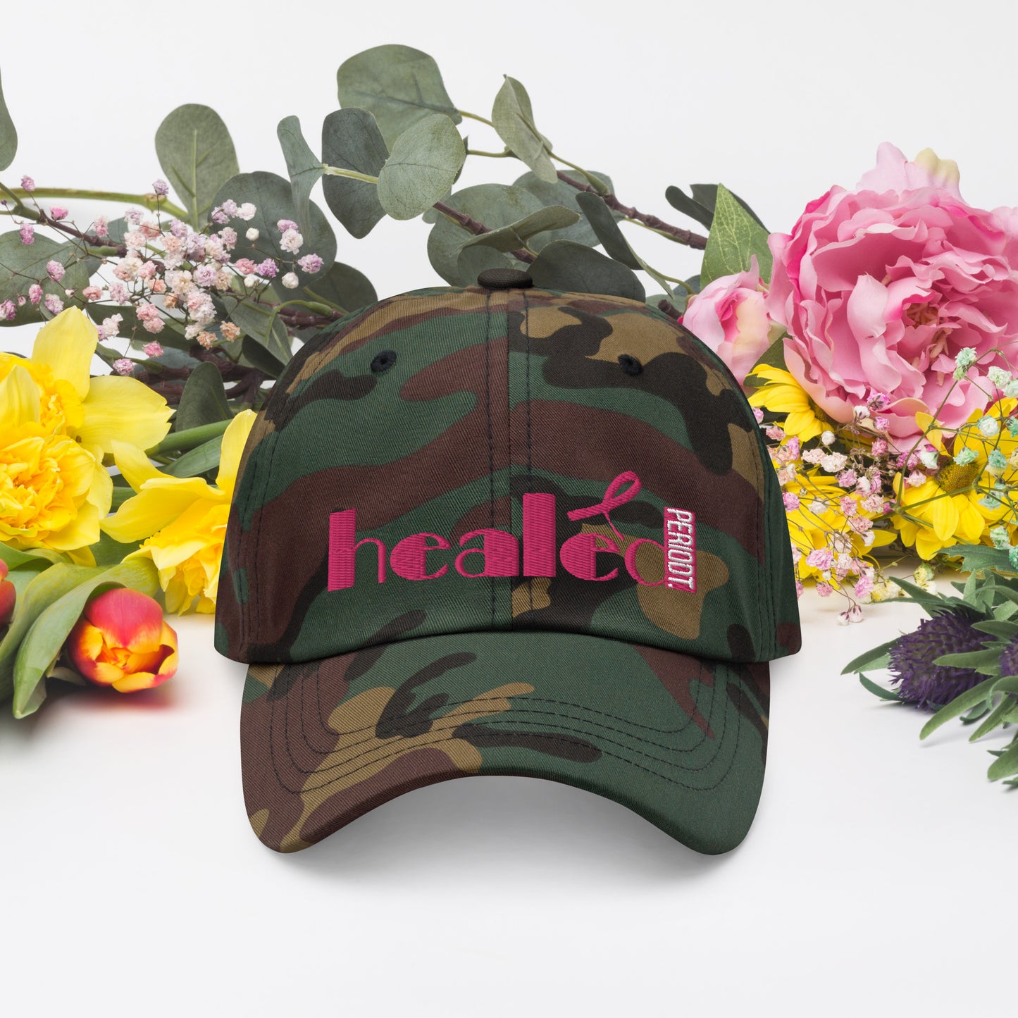 HEALED Breast Cancer Hat #4 - Healed/Periodt Collections