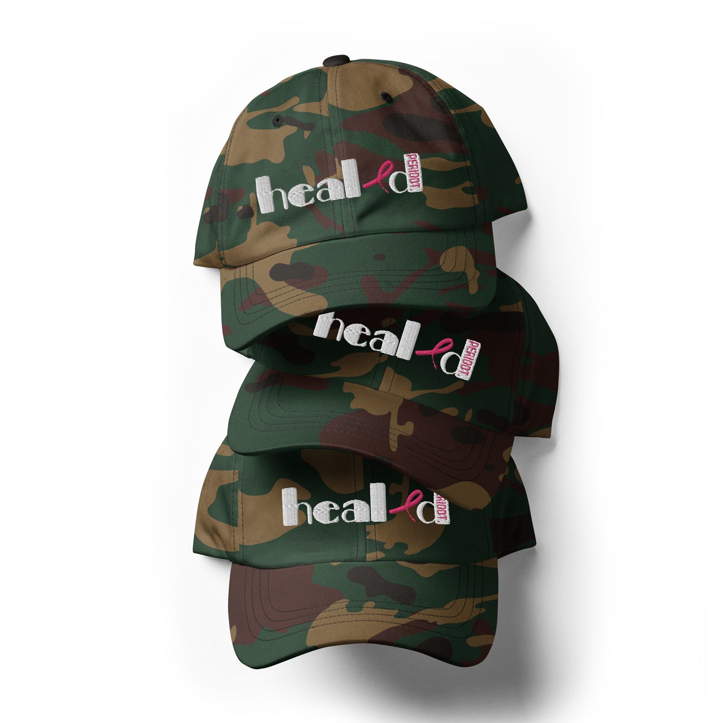 HEALED Breast Cancer hat #3a - Healed/Periodt Collections