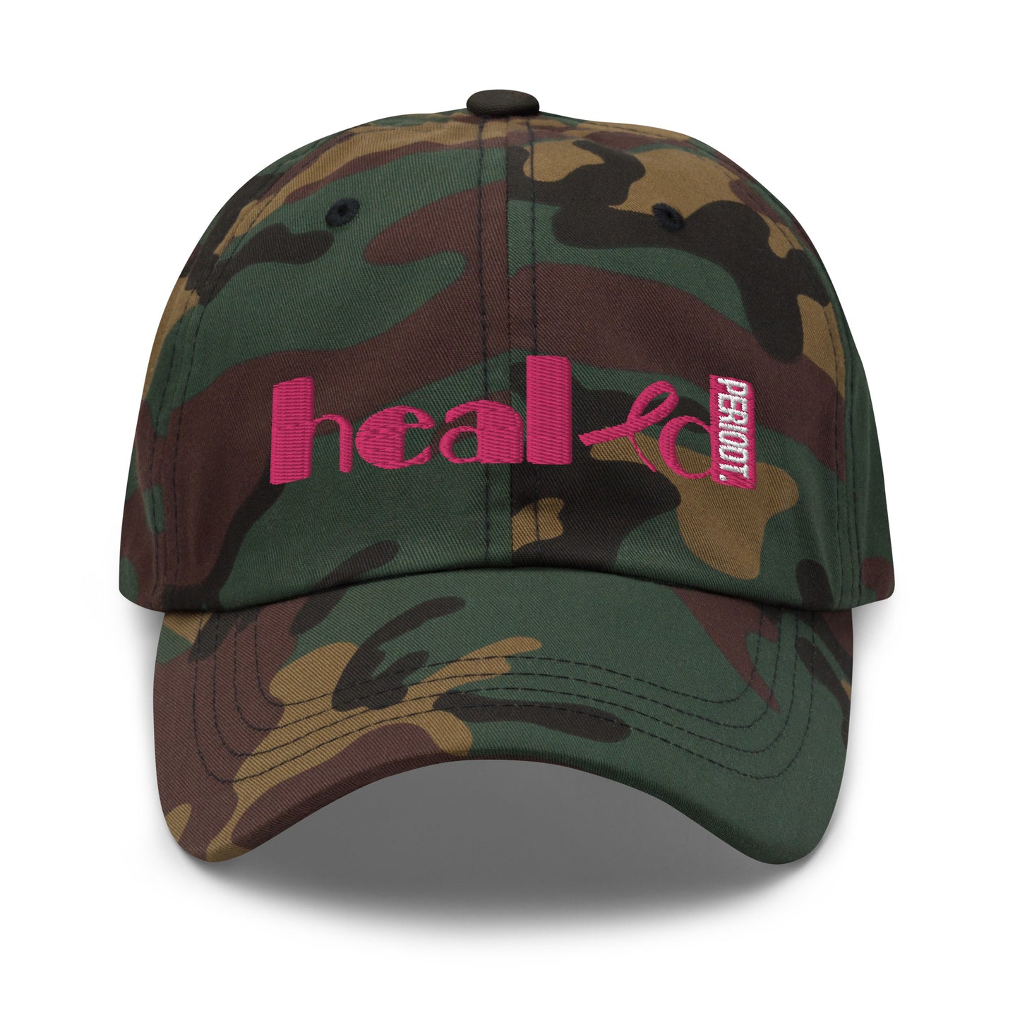 HEALED Breast Cancer hat #3b - Healed/Periodt Collections