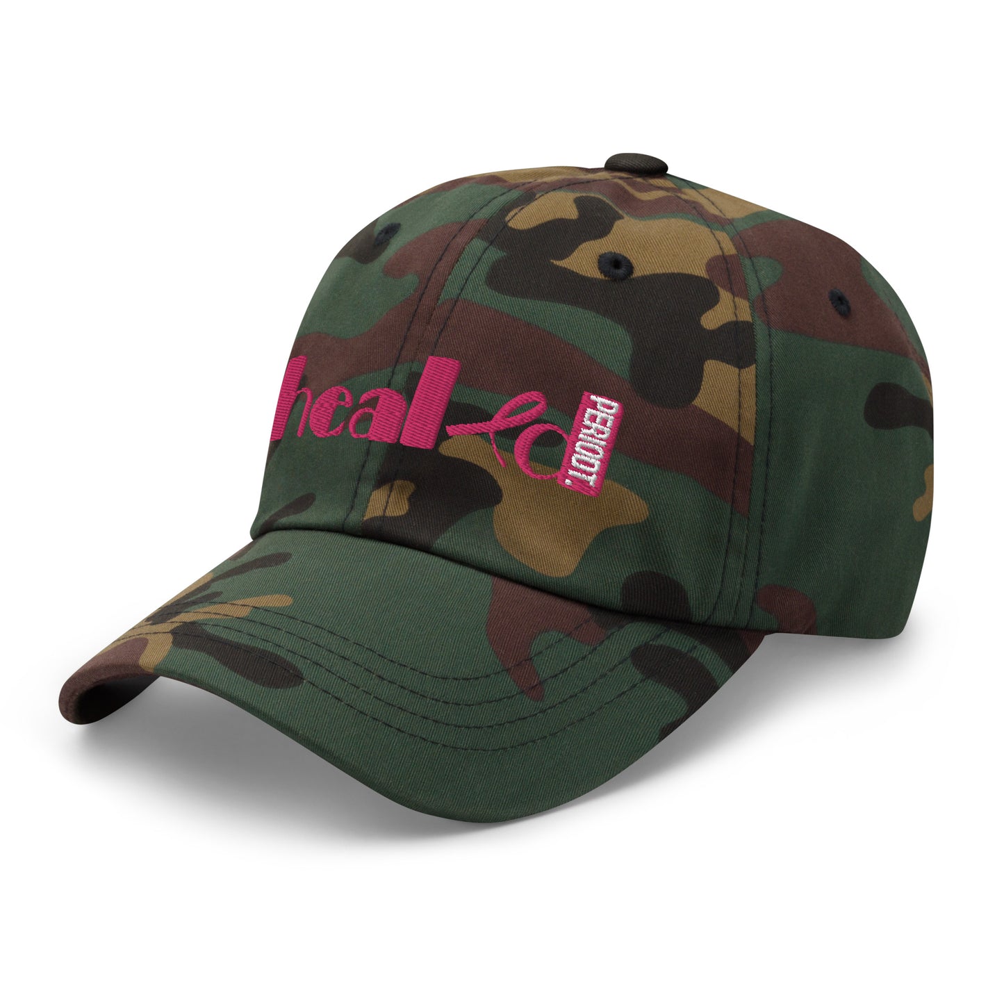 HEALED Breast Cancer hat #3b - Healed/Periodt Collections