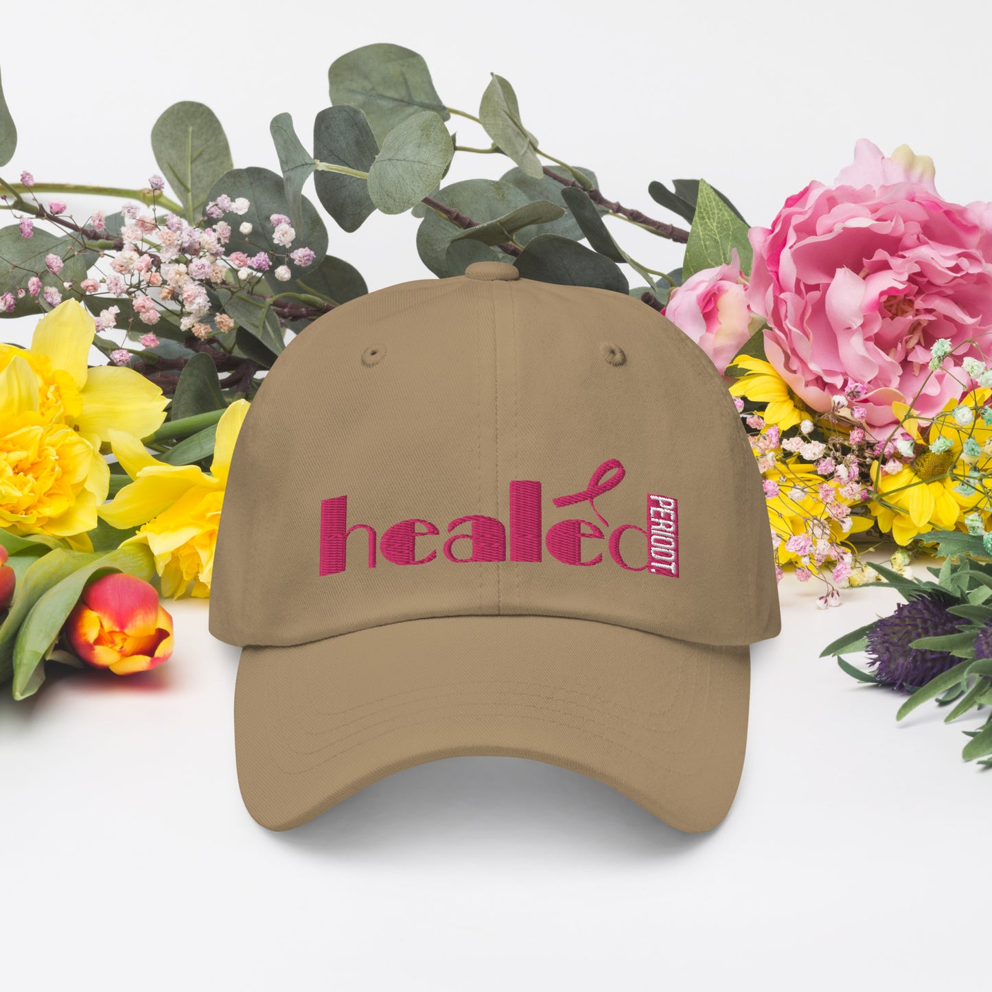 HEALED Breast Cancer Hat #4 - Healed/Periodt Collections