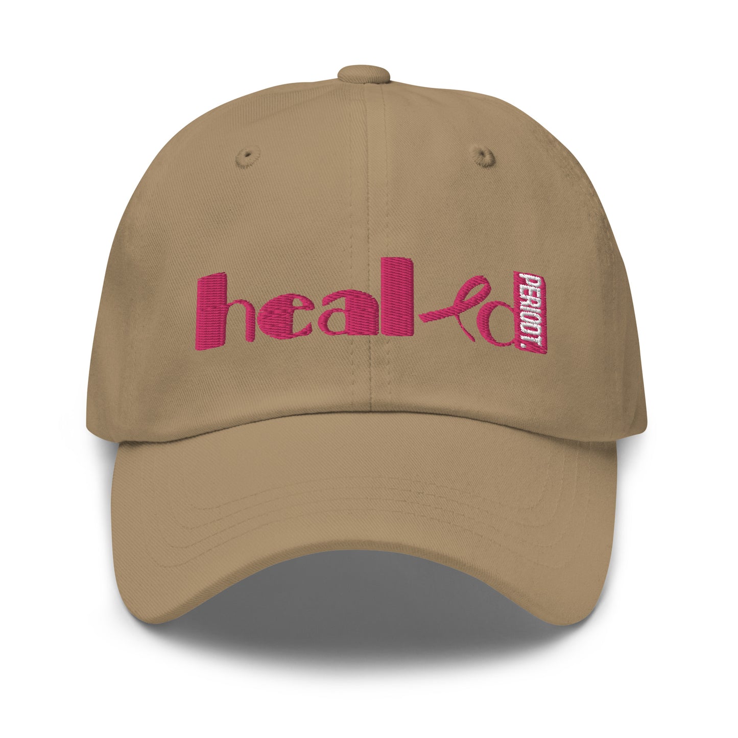 HEALED Breast Cancer hat #3b - Healed/Periodt Collections