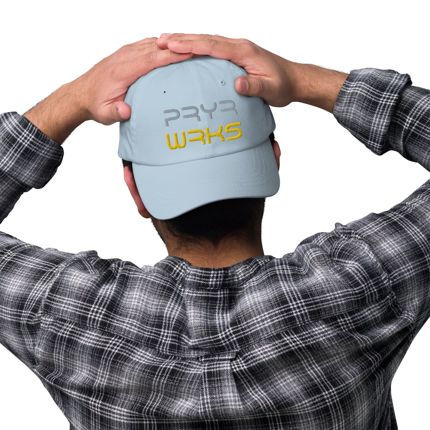 PRYR WRKS Hat (grey/gold) - PRYR WRKS Collection