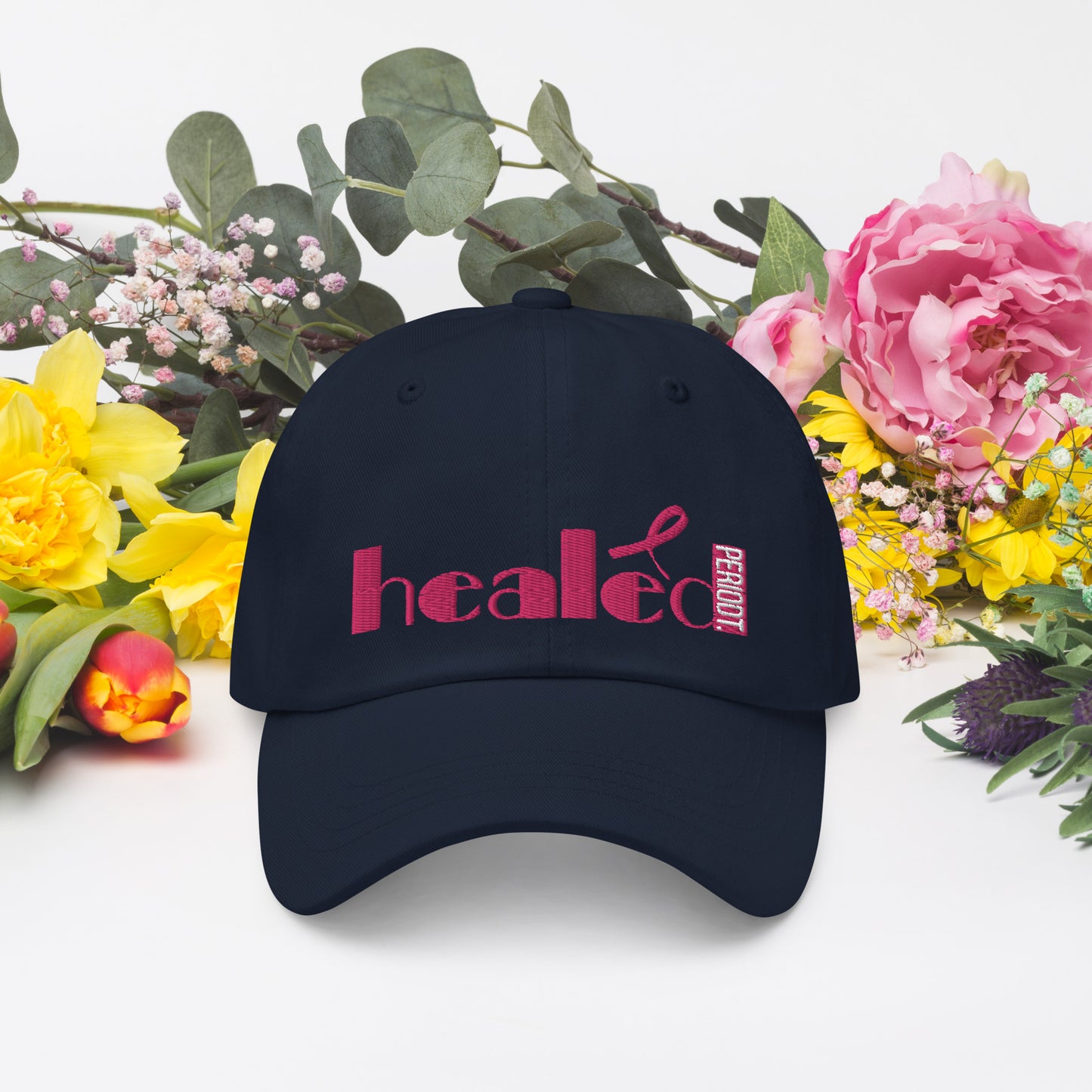 HEALED Breast Cancer Hat #4 - Healed/Periodt Collections