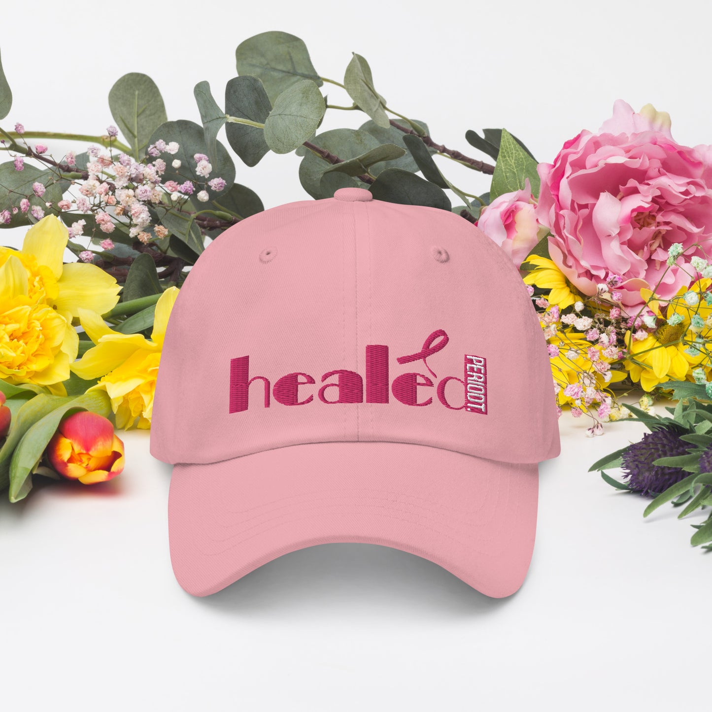 HEALED Breast Cancer Hat #4 - Healed/Periodt Collections