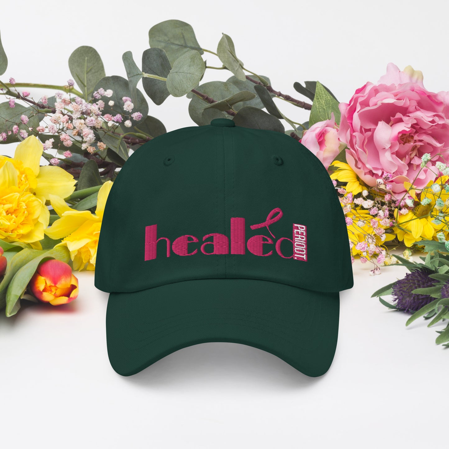 HEALED Breast Cancer Hat #4 - Healed/Periodt Collections