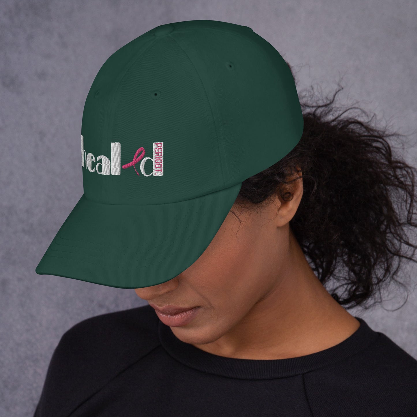 HEALED Breast Cancer hat #5 - Healed/Periodt Collection