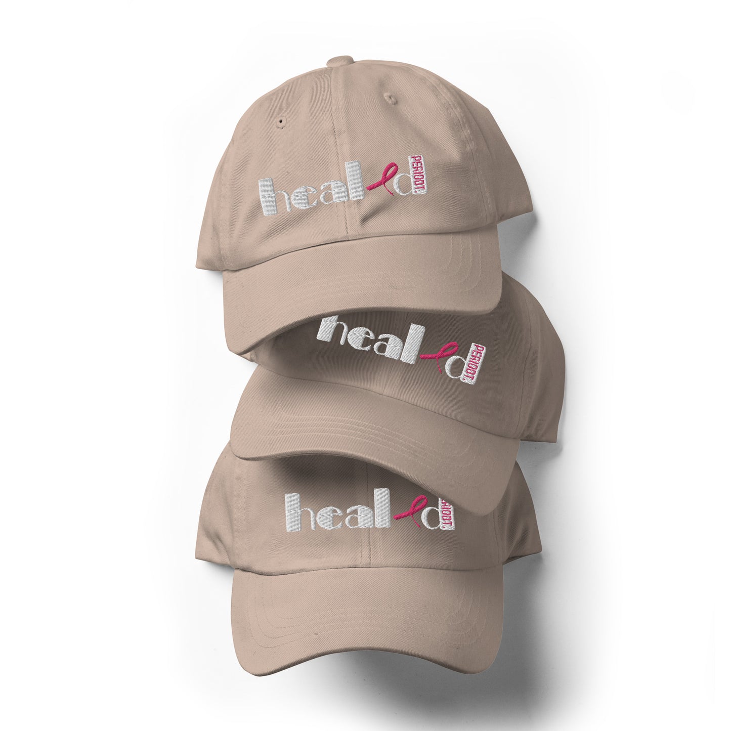 HEALED Breast Cancer hat #3a - Healed/Periodt Collections