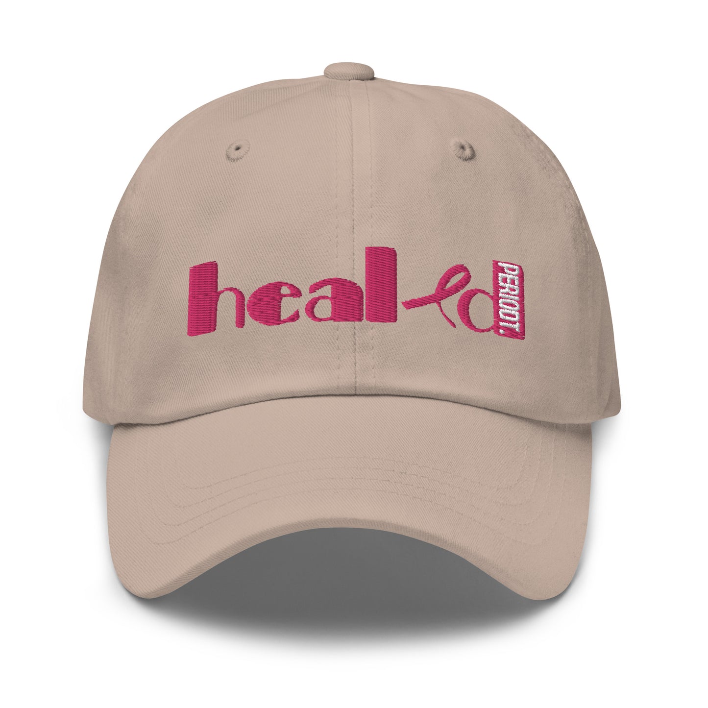 HEALED Breast Cancer hat #3b - Healed/Periodt Collections