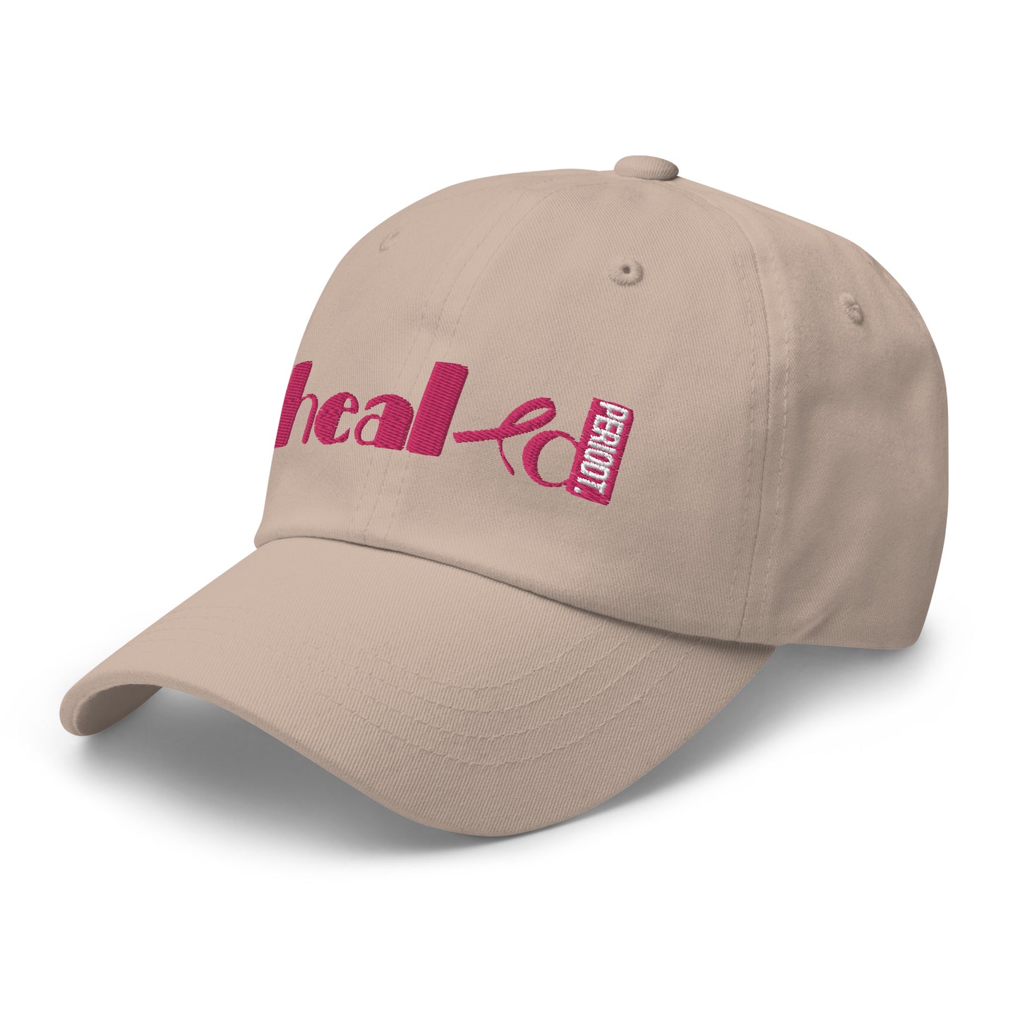 HEALED Breast Cancer hat #3b - Healed/Periodt Collections