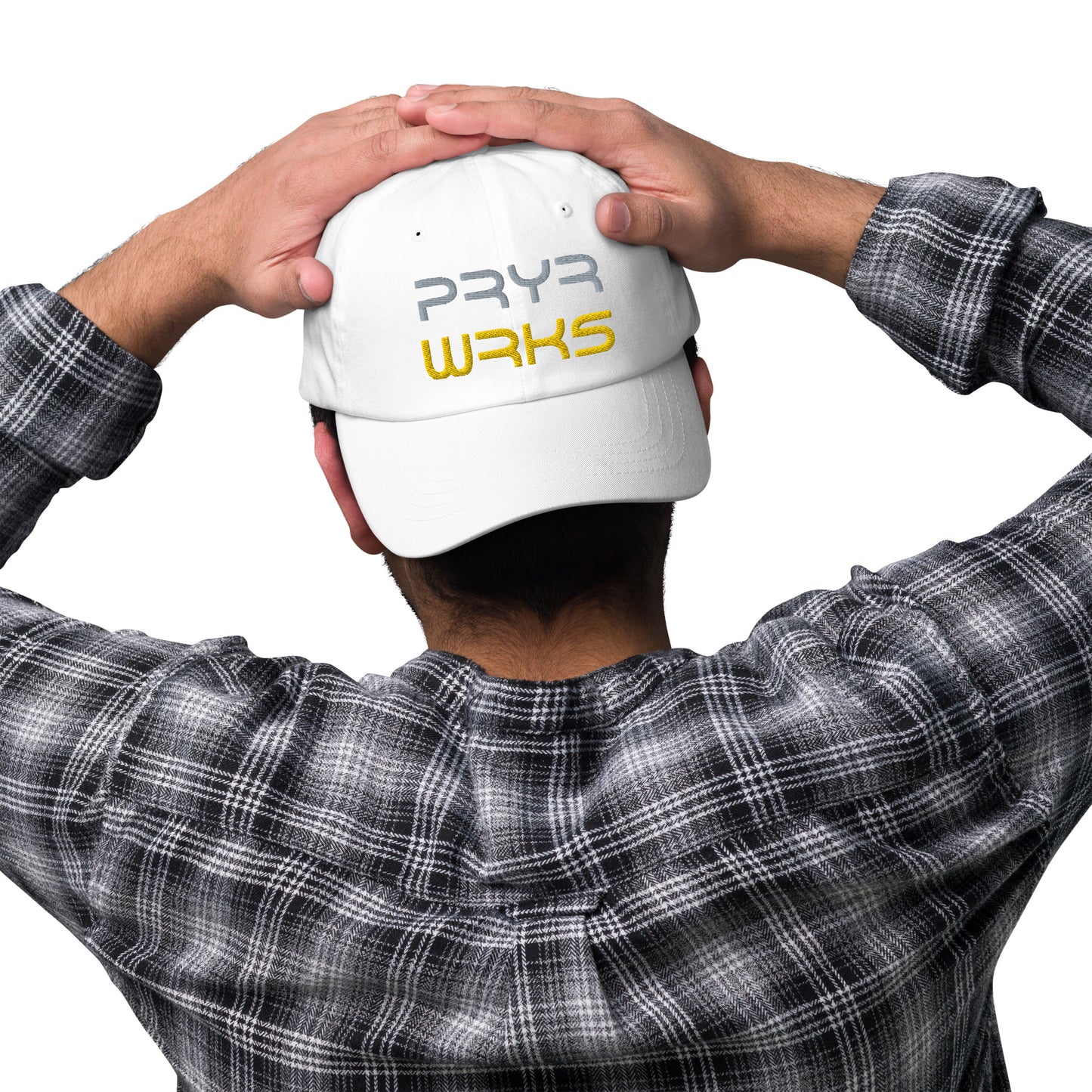 PRYR WRKS Hat (grey/gold) - PRYR WRKS Collection