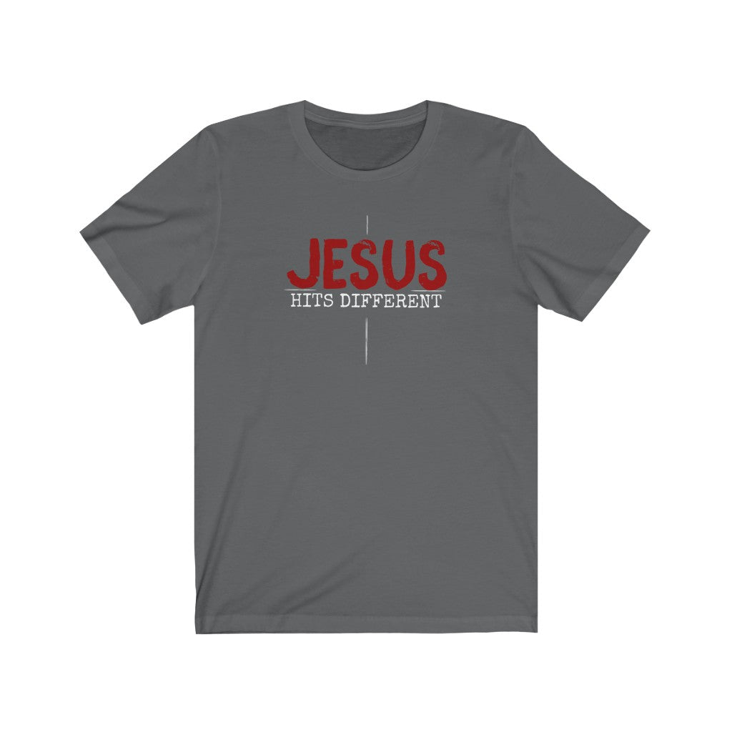 JESUS HITS DIFFERENT shirt- Hits Different Collection