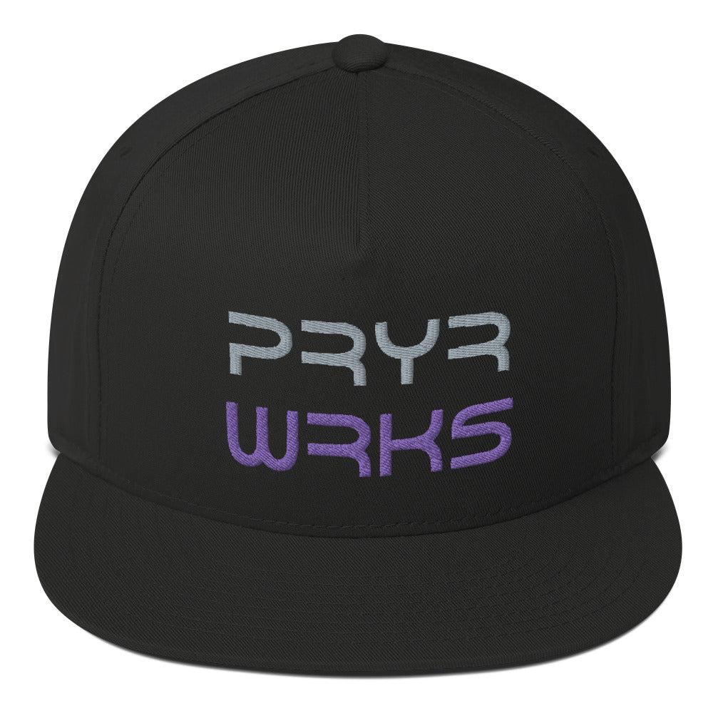 PRYR WRKS Hat - grey/purple