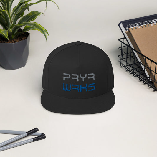 PRYR WRKS Hat #3 - grey/blue