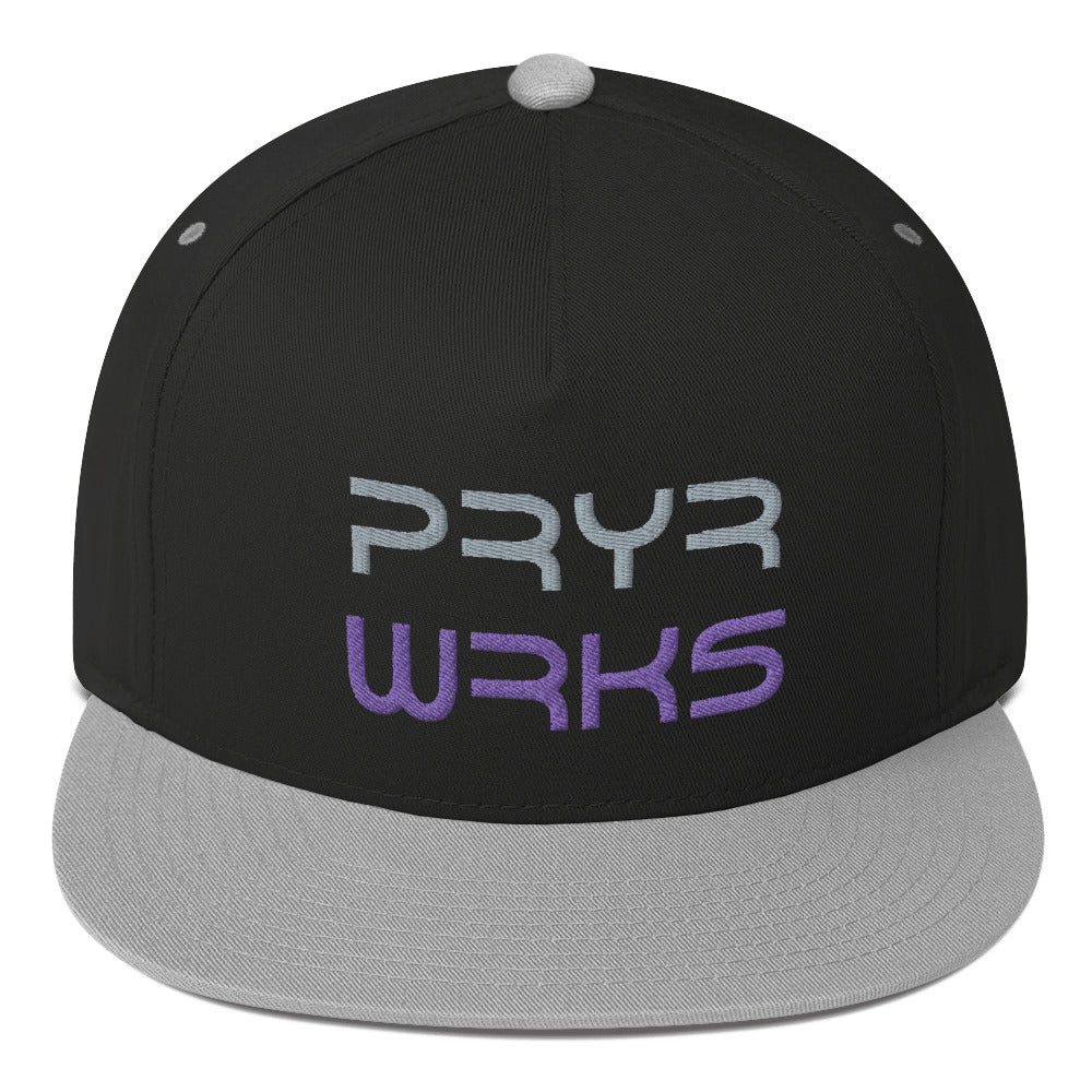 PRYR WRKS Hat - grey/purple