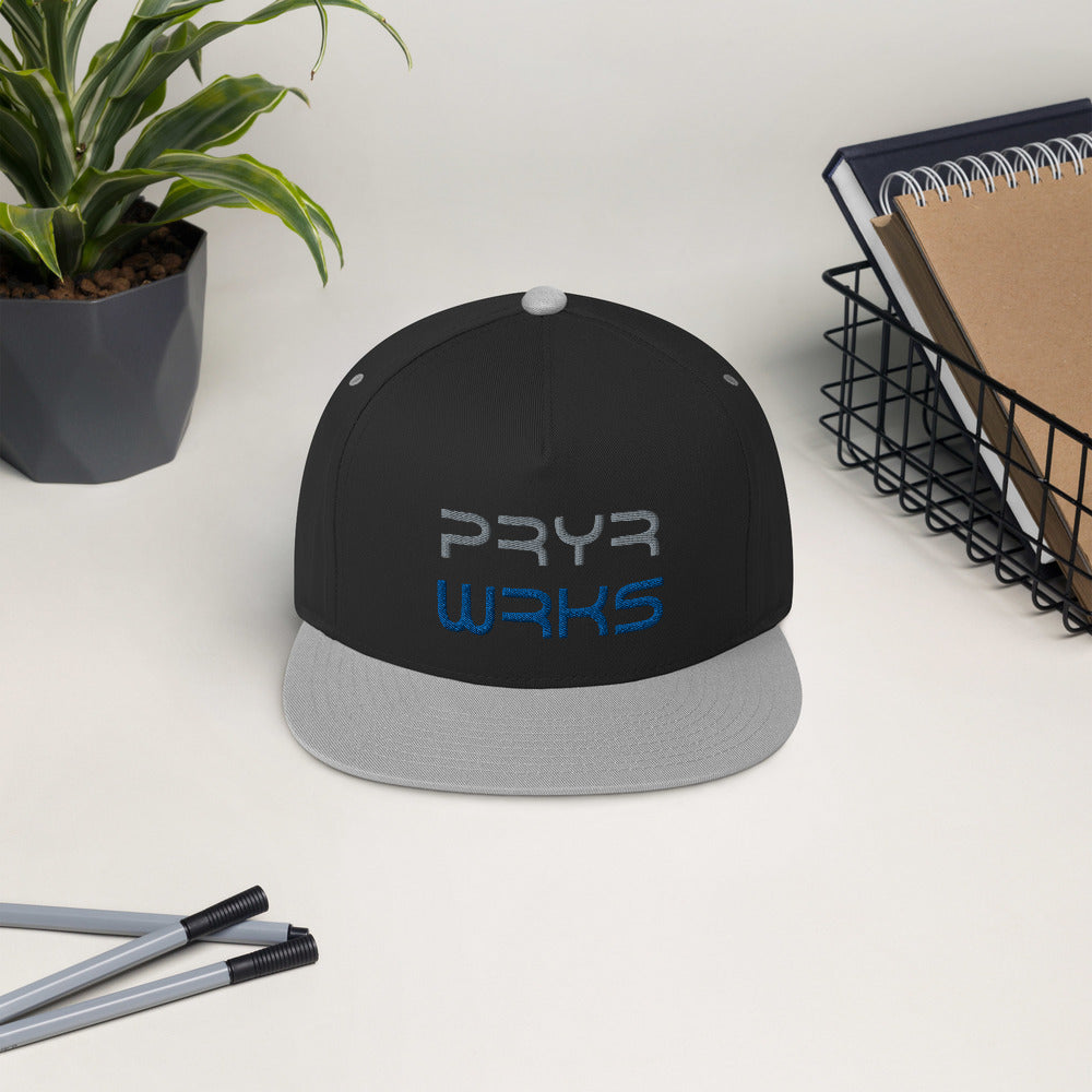 PRYR WRKS Hat #3 - grey/blue