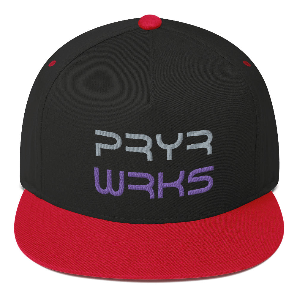 PRYR WRKS Hat - grey/purple