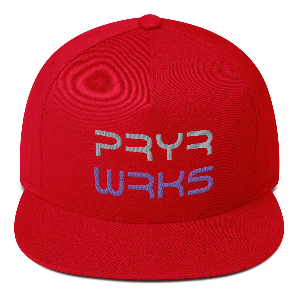 PRYR WRKS Hat - grey/purple