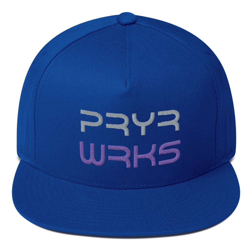 PRYR WRKS Hat - grey/purple